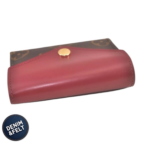 Louis Vuitton Fuchsia Monogram Portefeuille Zoe Compact Wallet | PRELOVED!!🤎 - Picture 5 of 16